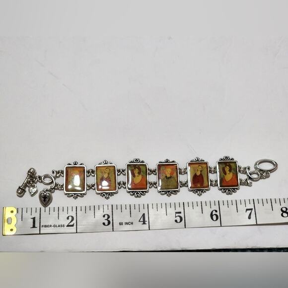 Brighton guardian angel guiding us to power love trust Faith retired bracelet - Picture 6 of 8